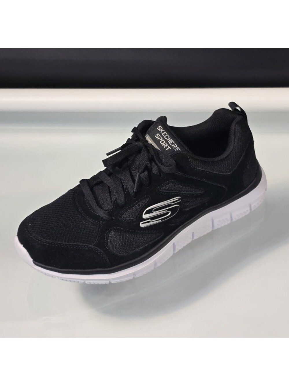 Skechers Sport Athletic Running Shoes Mens Size 10 Memory Foam Black